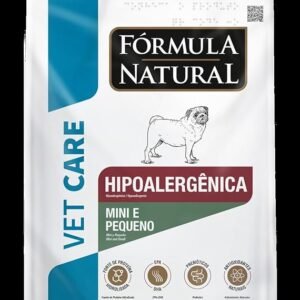 Fórmula Natural Ração Vet Care Hipoalergênico Para Cães Porte Mini E Pequeno 2Kg